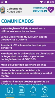 Gobierno de Nuevo León android App screenshot 0